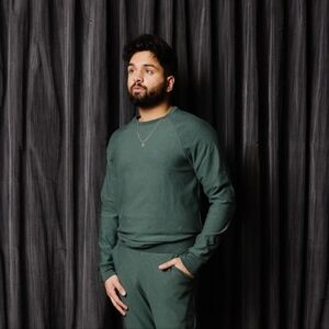Men's Green Fleece Pants